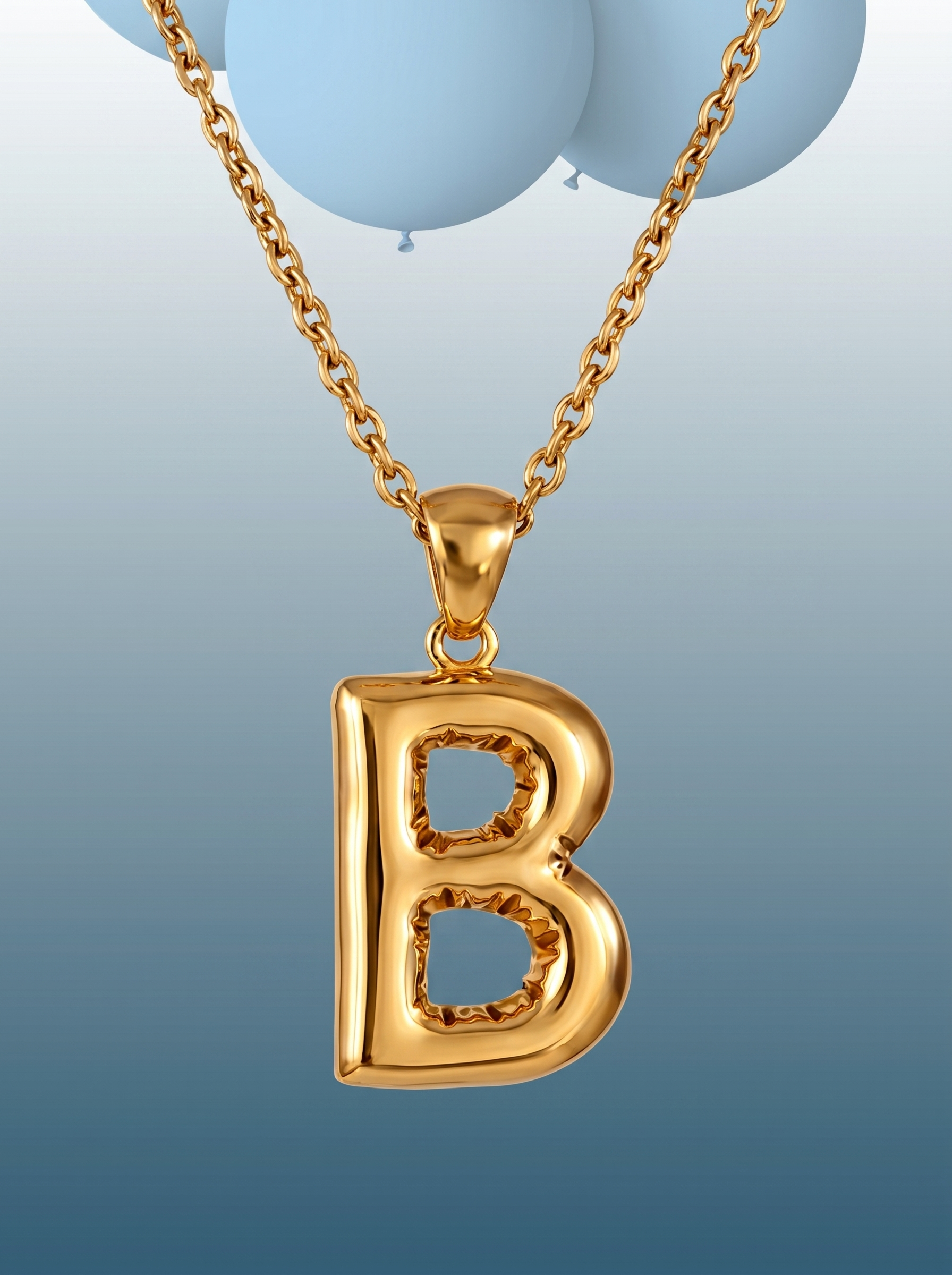 Alphabet Pendant – Letter B