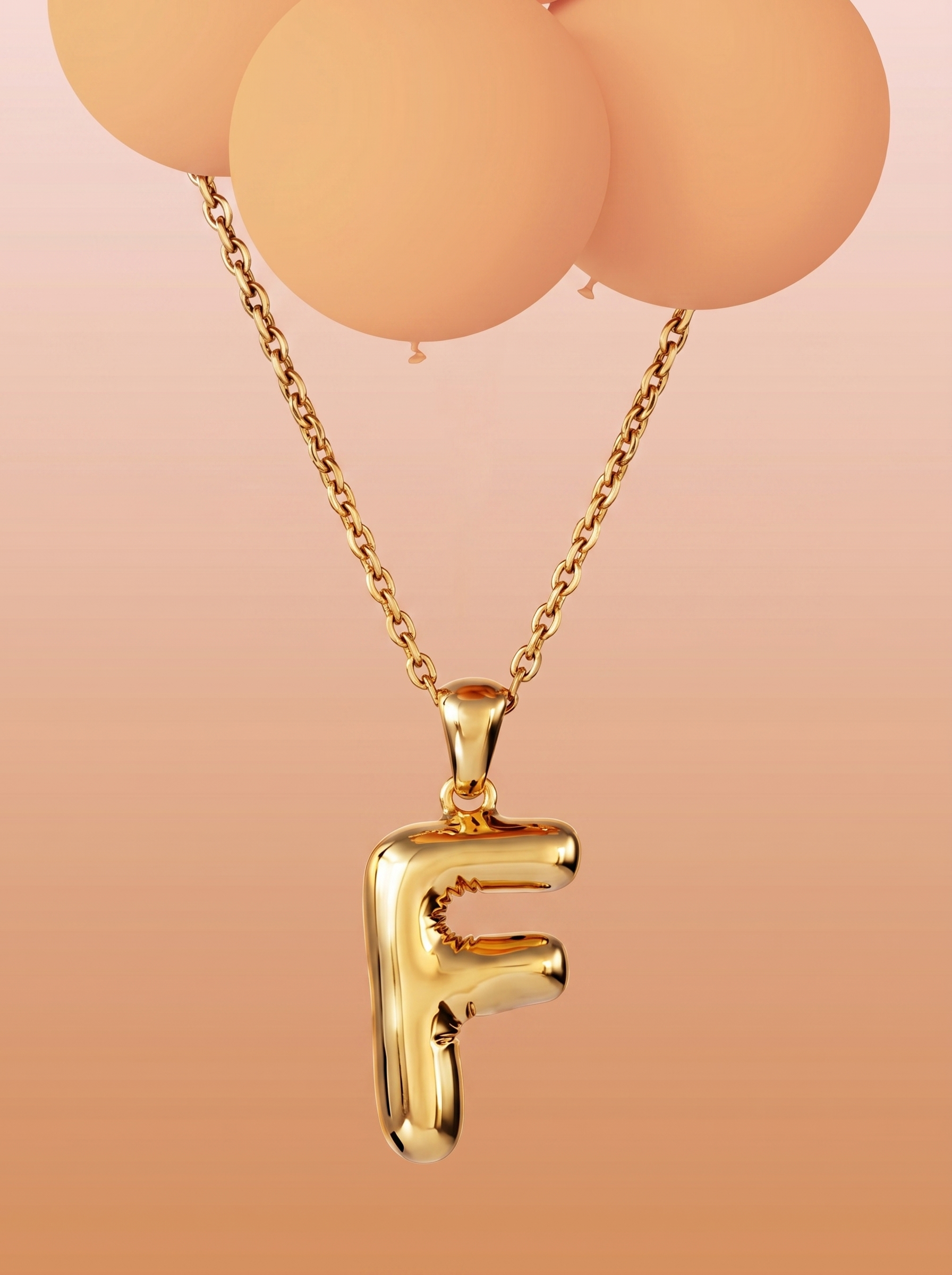 Alphabet Pendant – Letter F