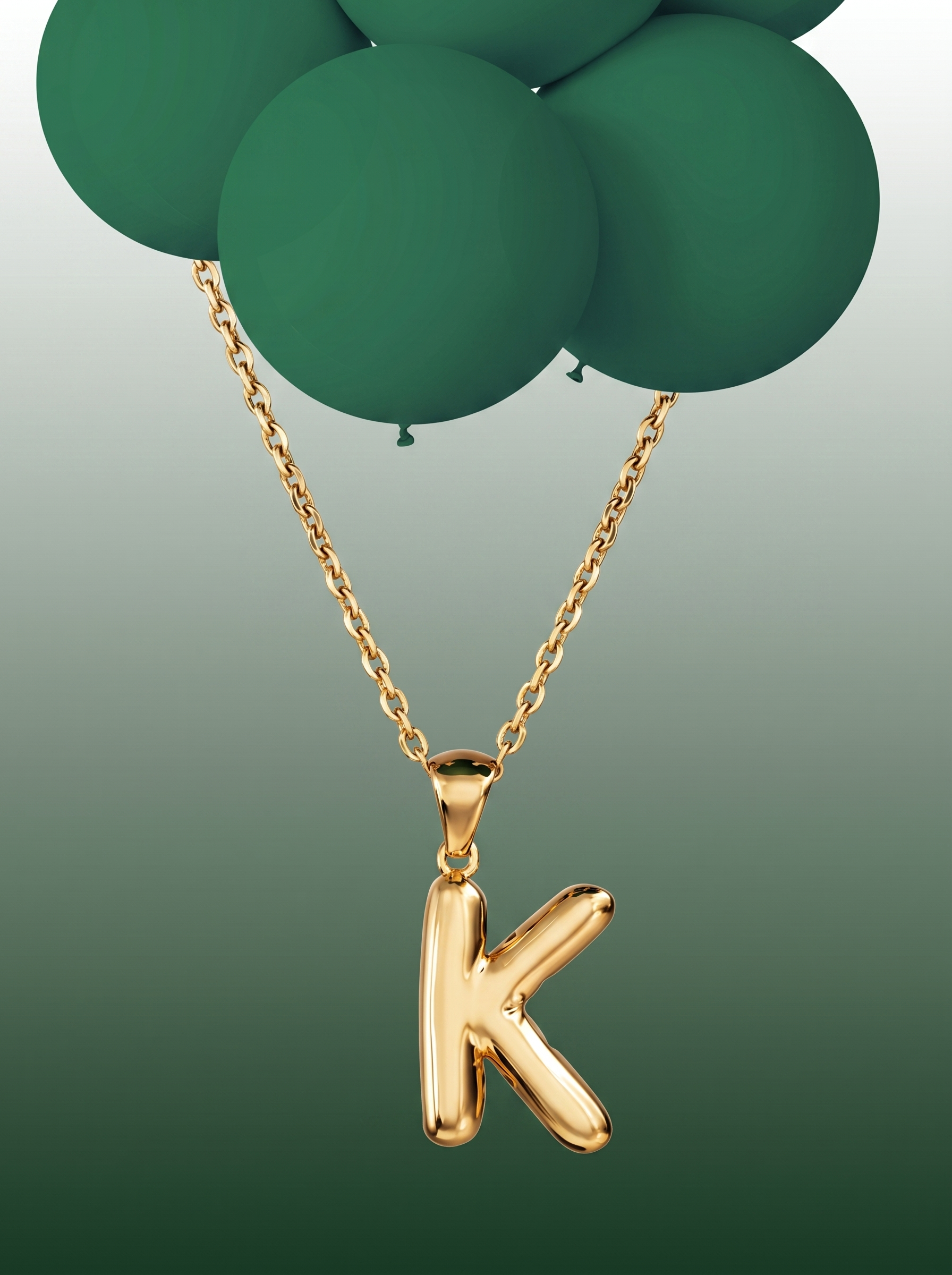 Alphabet Pendant – Letter K