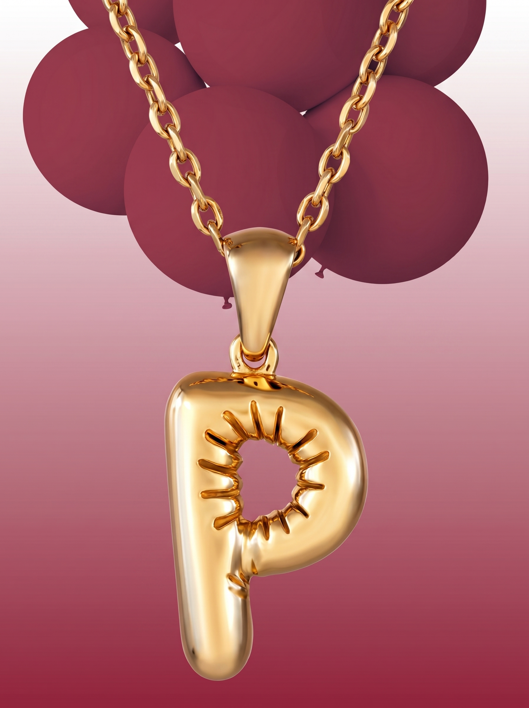 Alphabet Pendant – Letter P