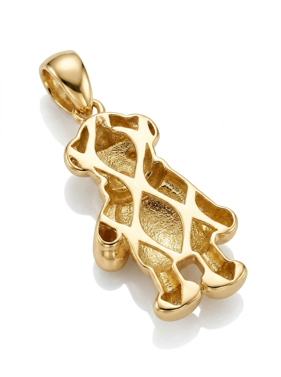 Boxing Bear pendant — B