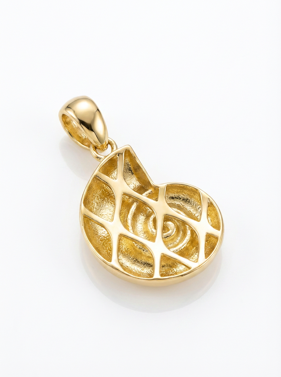 Nautilus Shell pendant — B