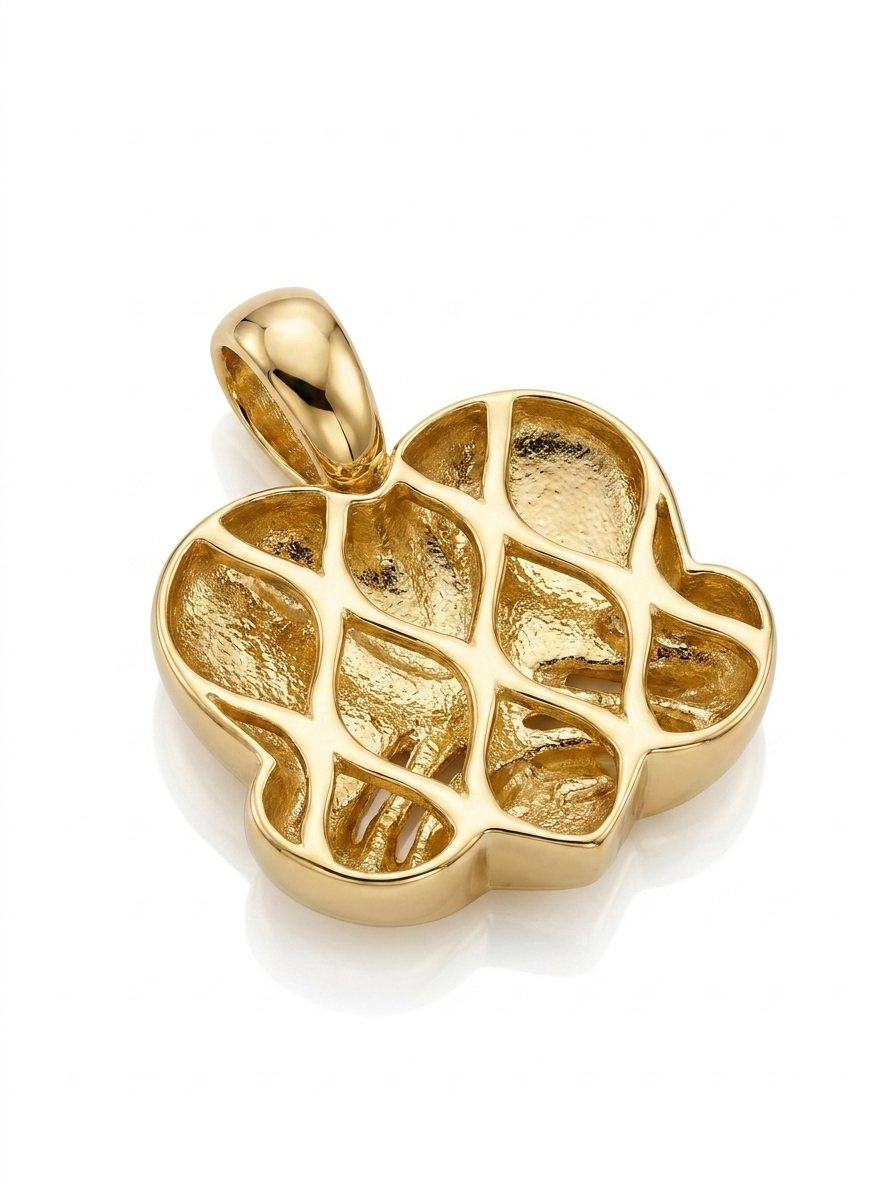 Heart in Hands pendant — B