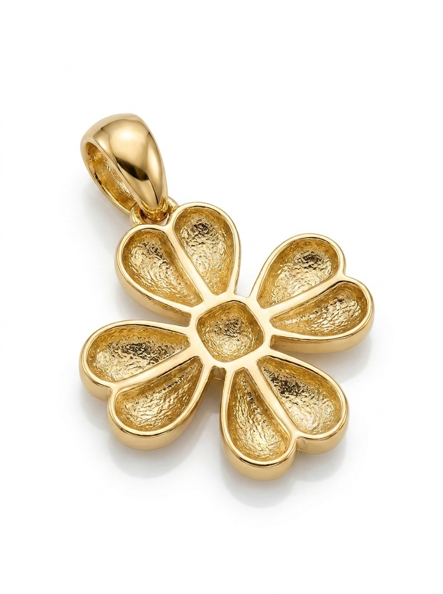 Puffy Blossom pendant — B