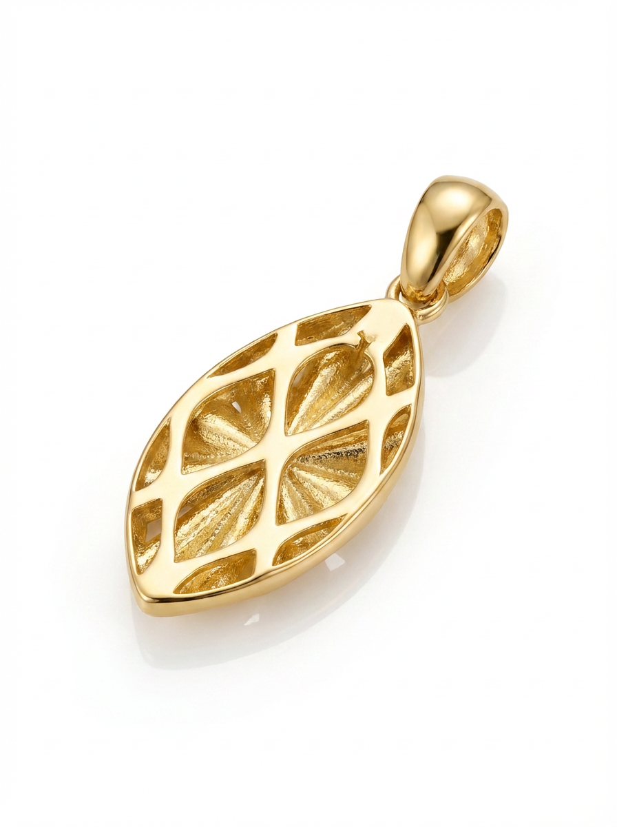 Radiant Marquise pendant — B