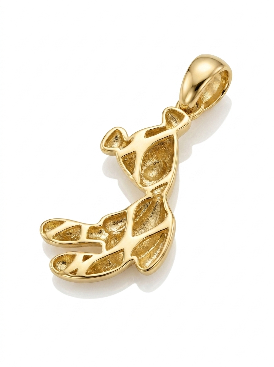 Playful Teddy Bear pendant — B