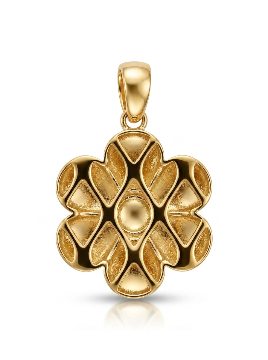 Bubble Daisy Bloom pendant — B
