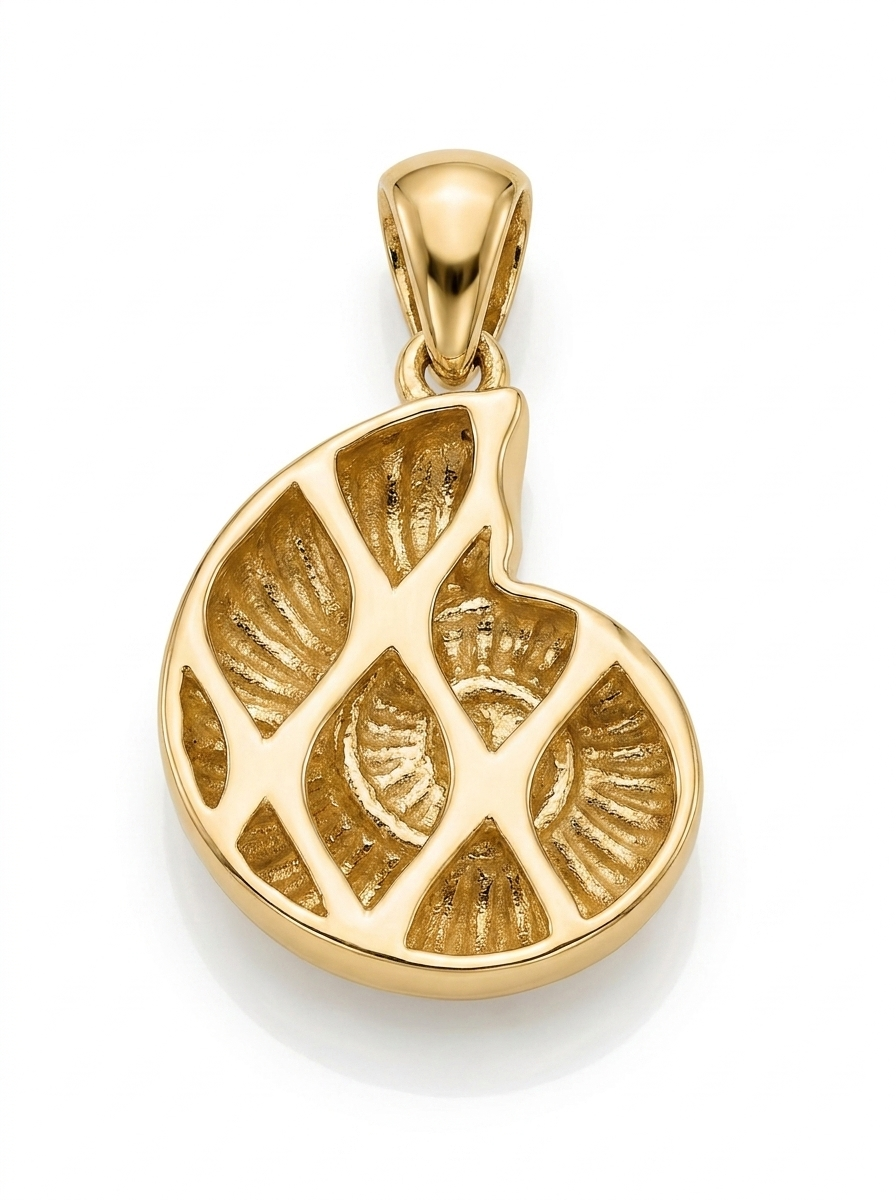 Coastal Nautilus pendant — B
