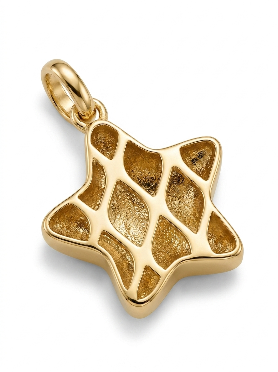 Puffy Star pendant — B