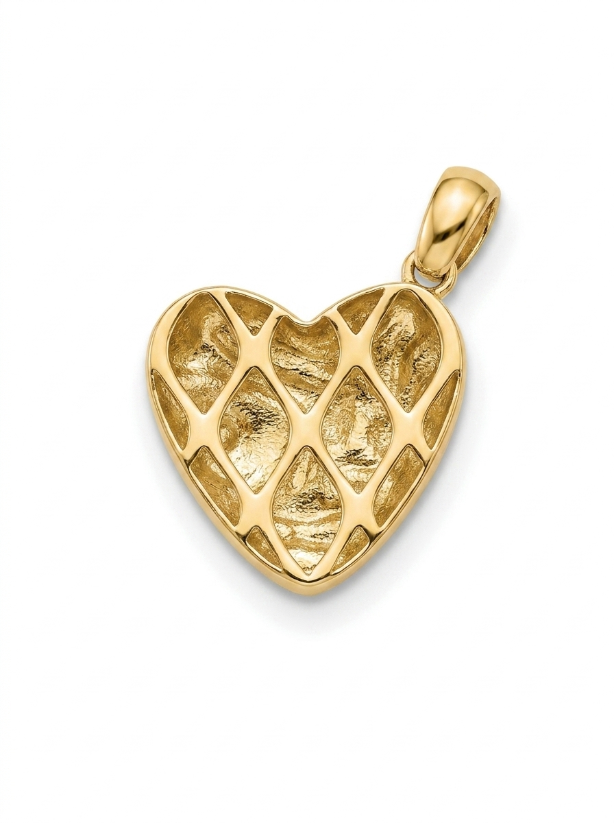 Molten Heart pendant — B