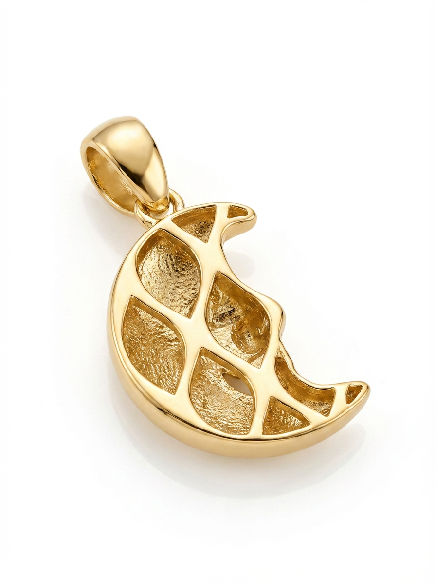Man in the Moon pendant — B