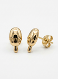 Melting Popsicle Gold Earring - Gold Earring Pair