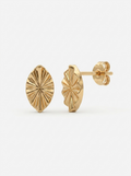 Radiant Marquise Gold Earring - Gold Earring Pair