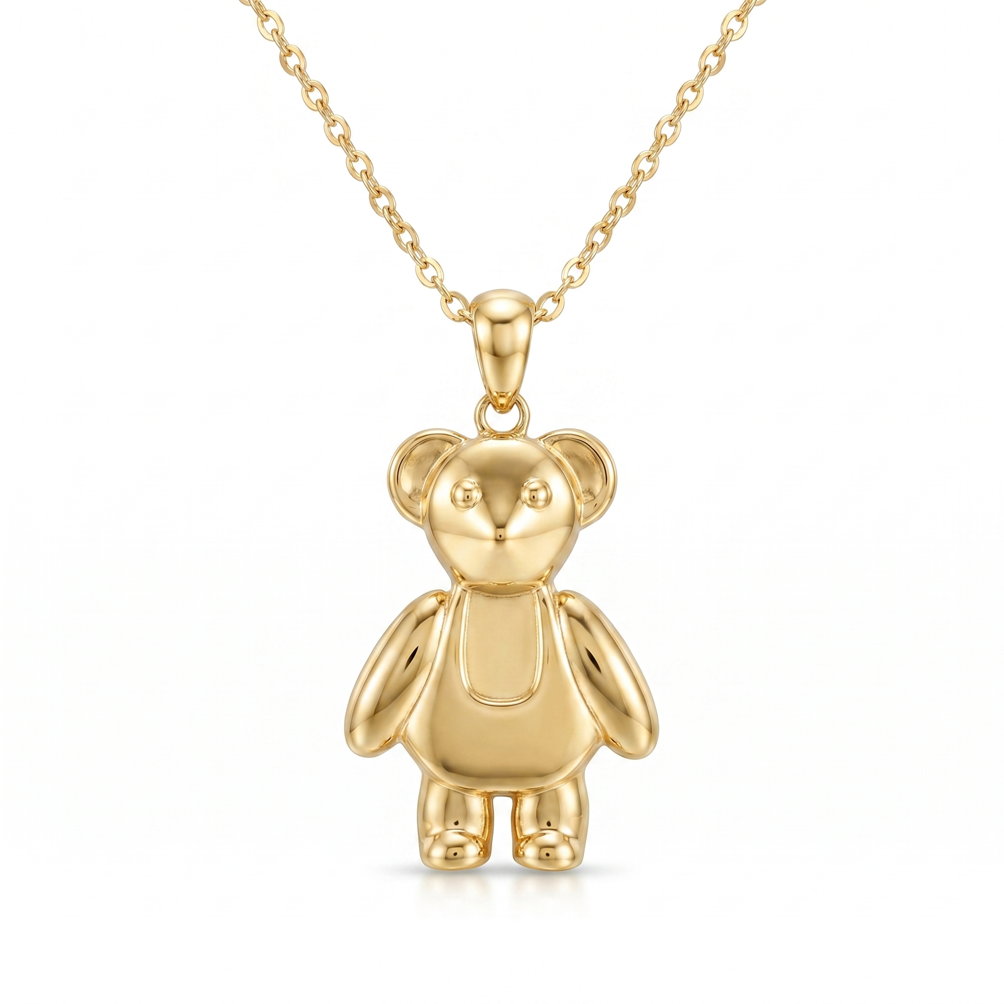 Stitched Teddy Bear pendant — FCP