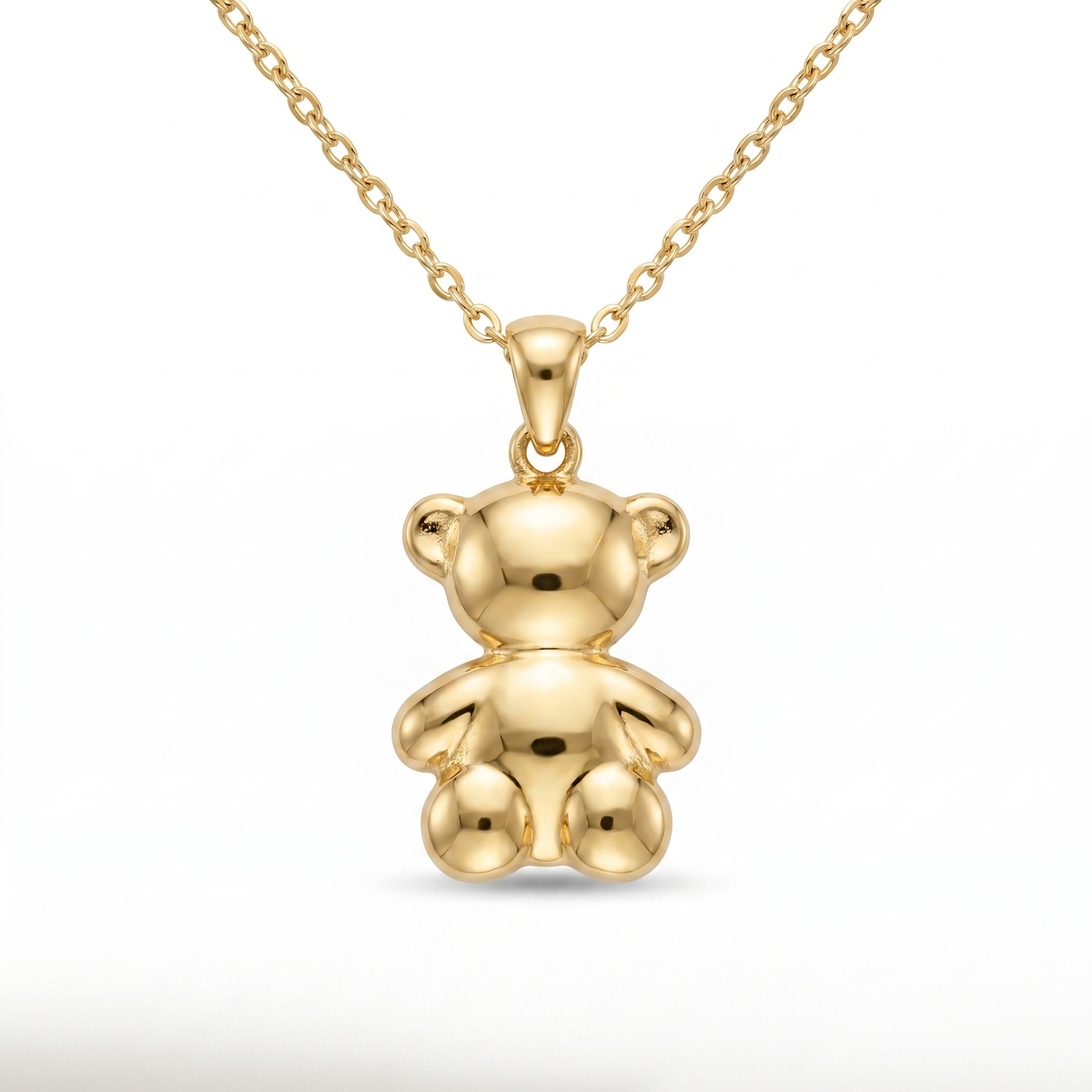 Sitting Teddy Bear pendant — FCP
