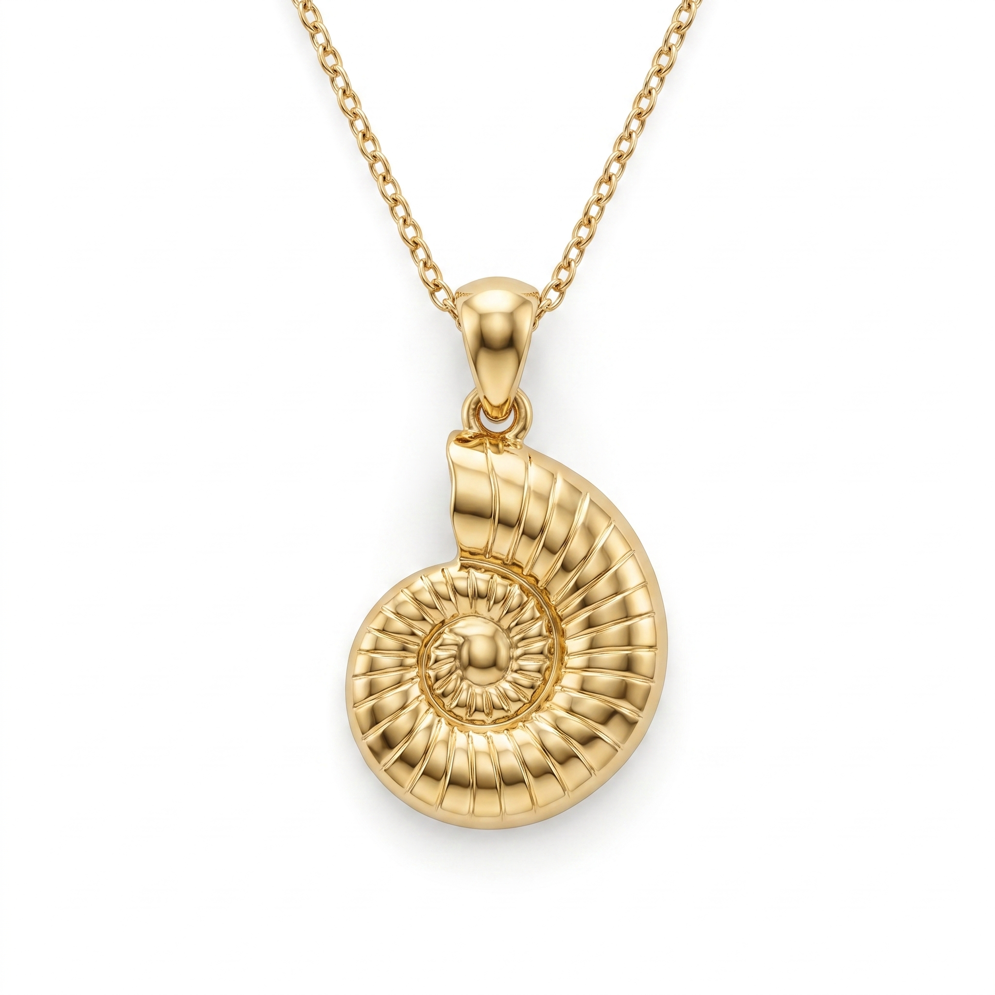Coastal Nautilus pendant — FCP