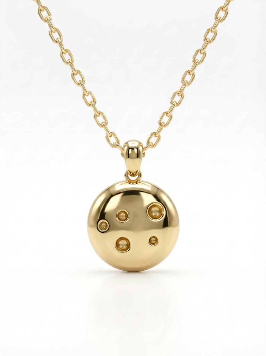 Smiley Face Orb pendant — FCP