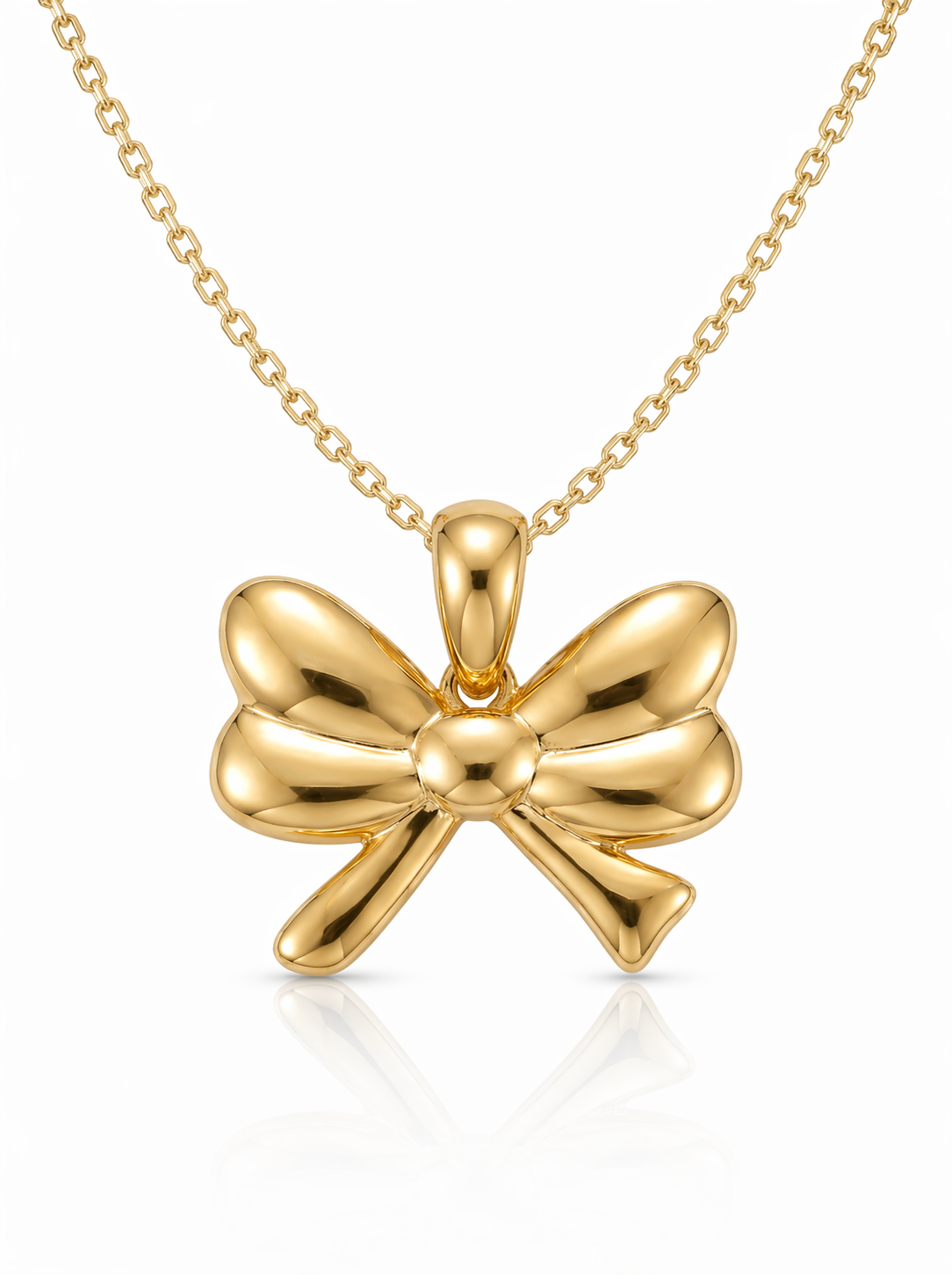 Trailing Bow Ribbon pendant — FCP
