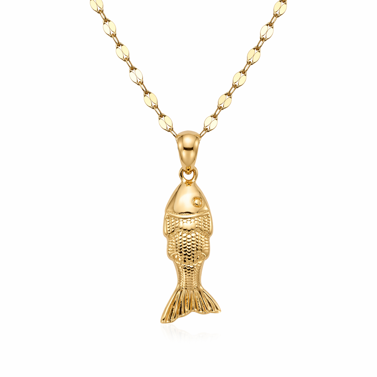 Swimming Koi Fish pendant — LCP