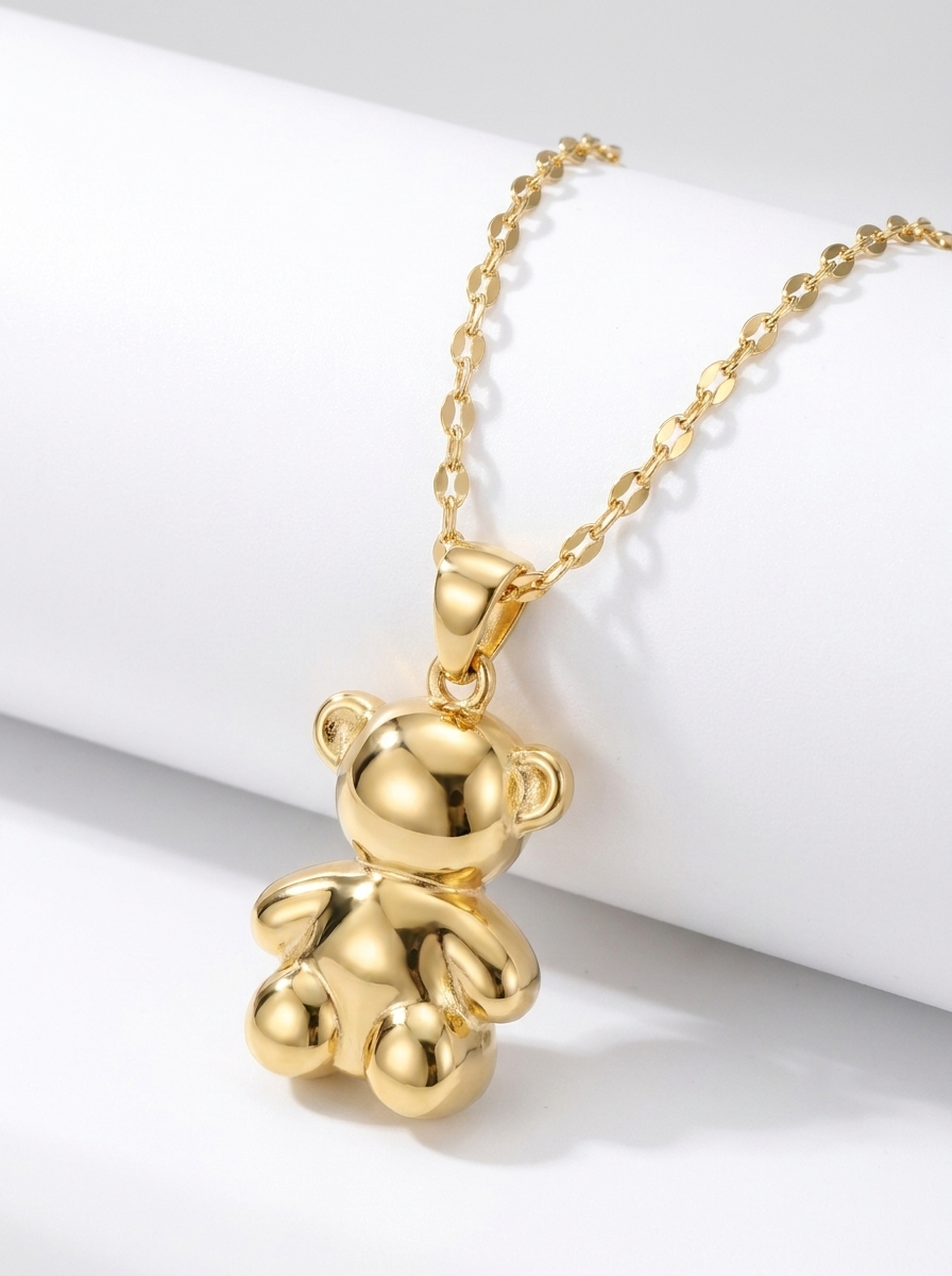 Sitting Teddy Bear pendant — LCP