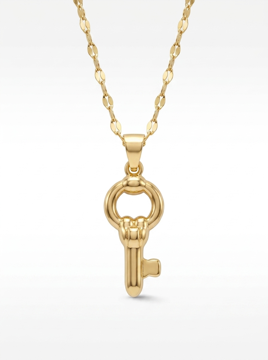 Vintage Skeleton Key pendant — LCP