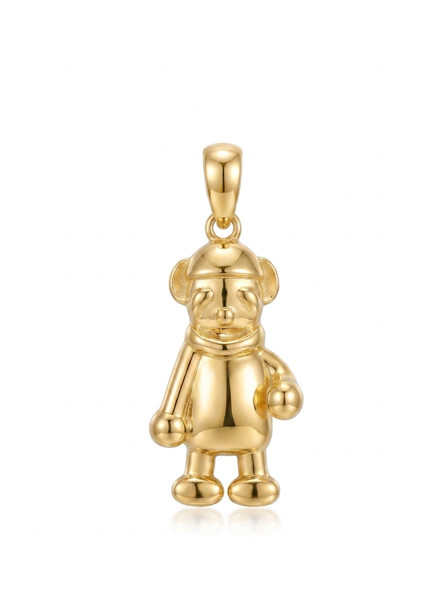 Boxing Bear pendant — N
