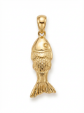 Swimming Koi Fish pendant — N