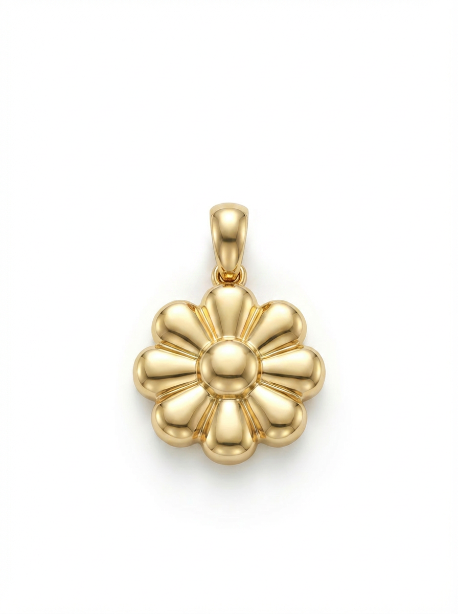 Puffy Daisy pendant — N