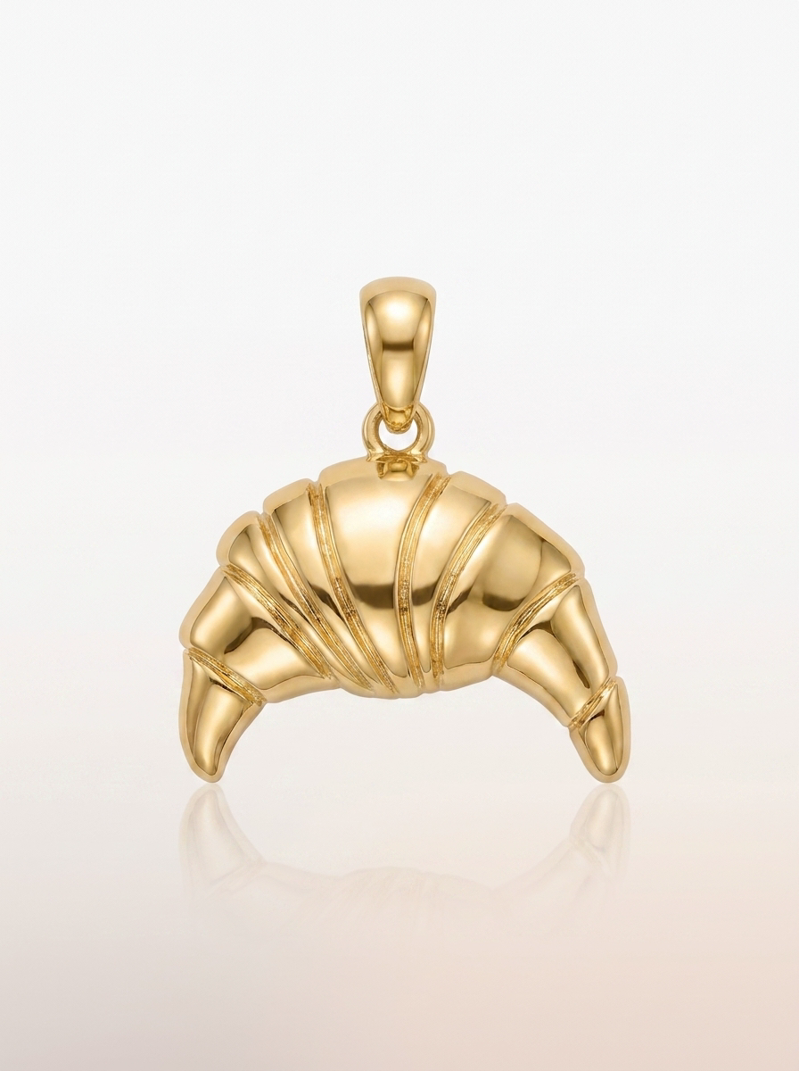 Buttery Croissant pendant — N