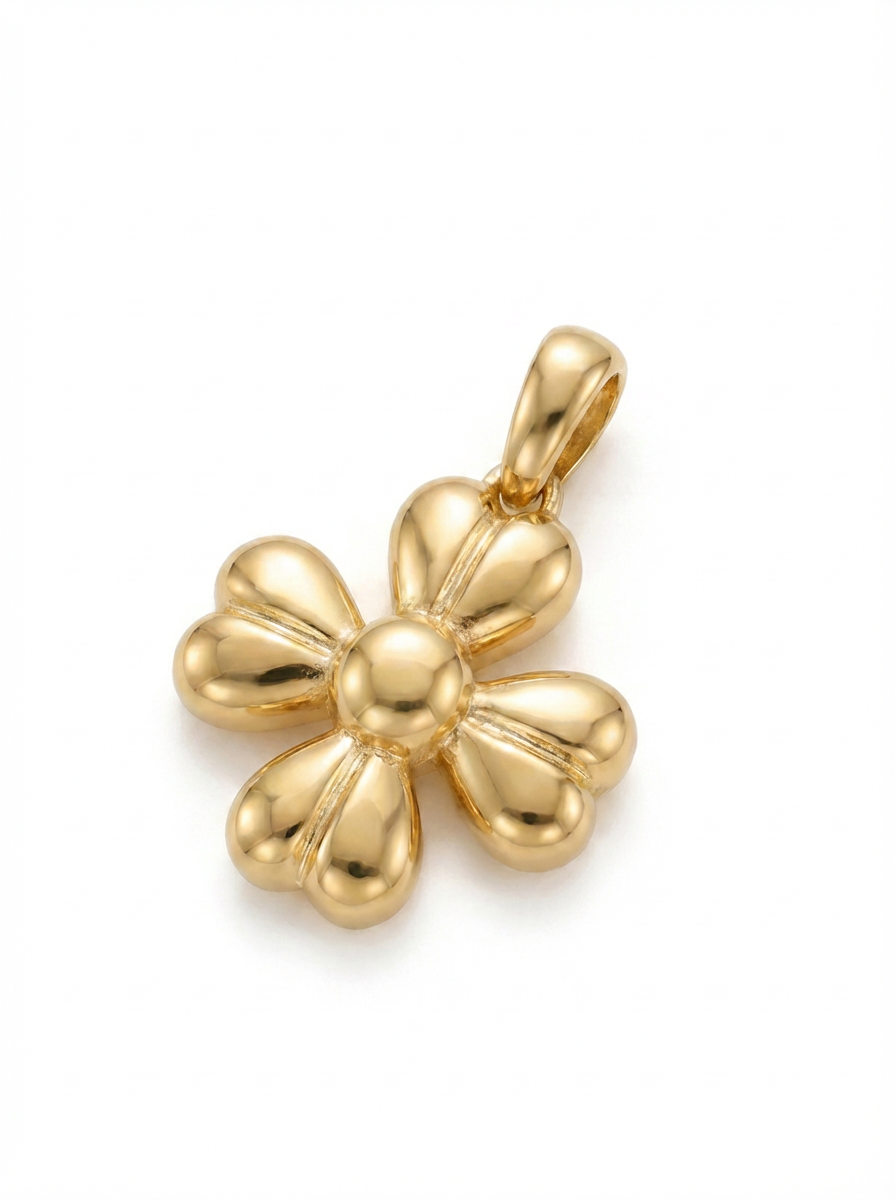 Puffy Blossom pendant — N