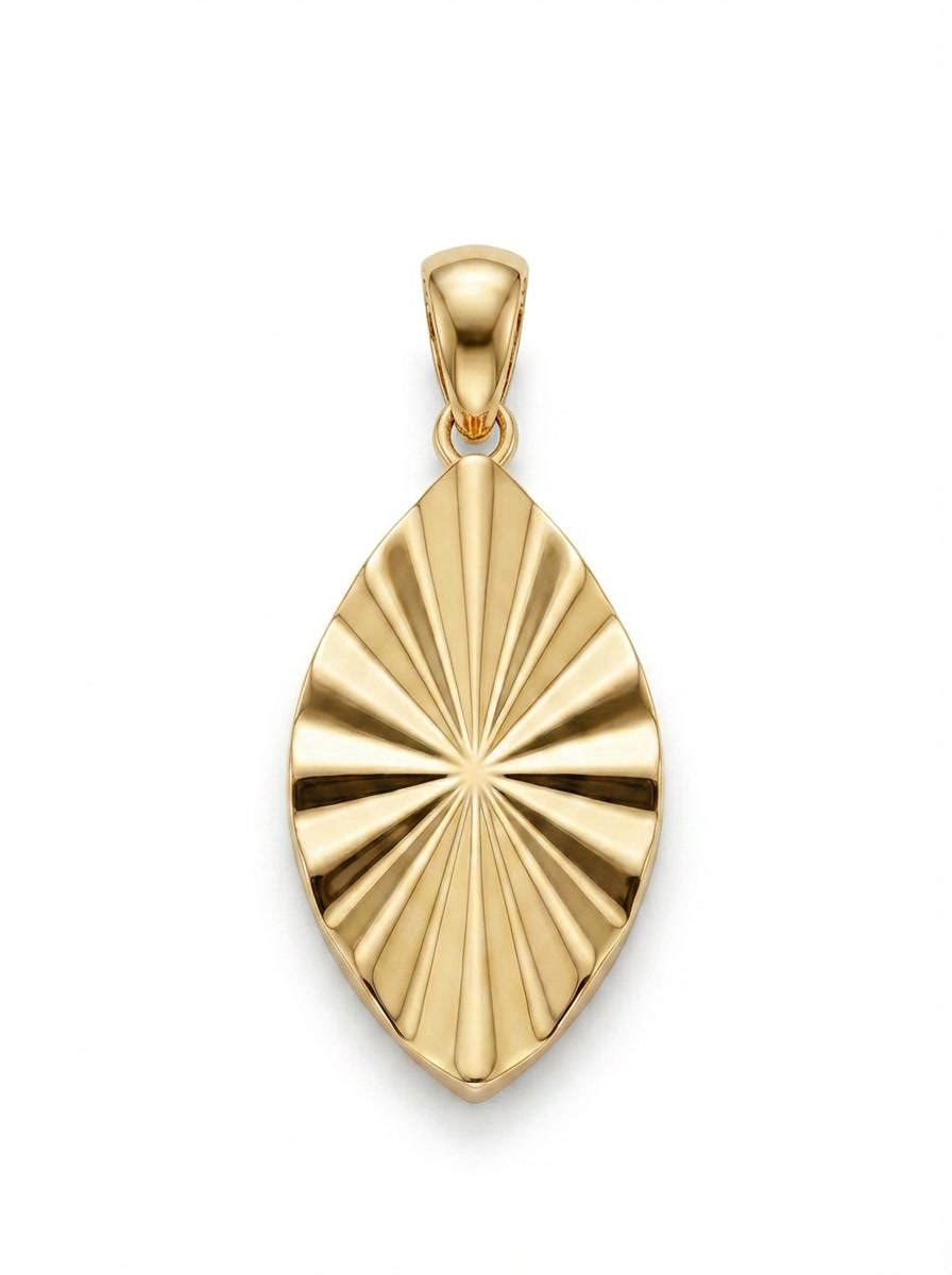 Radiant Marquise pendant — N