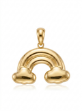 Rainbow with Clouds pendant — N