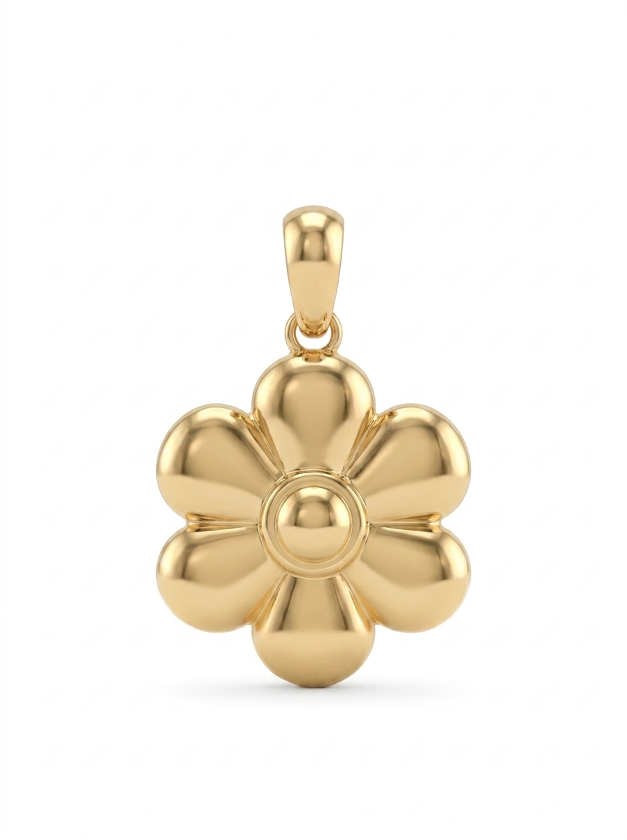 Bubble Daisy Bloom pendant — N