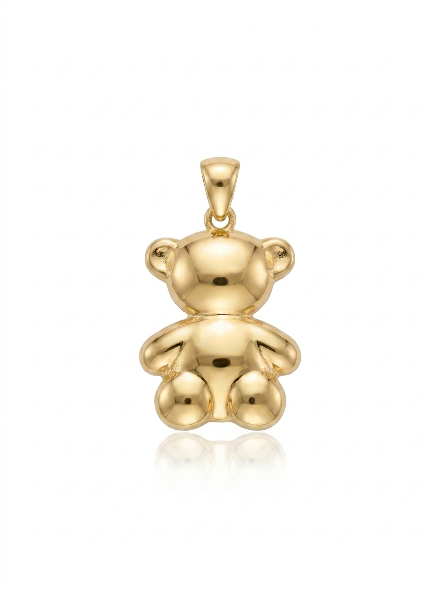 Sitting Teddy Bear pendant — N