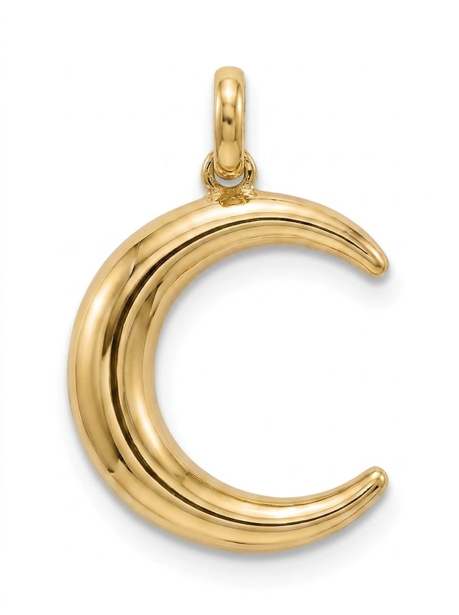 Crescent Moon pendant — N