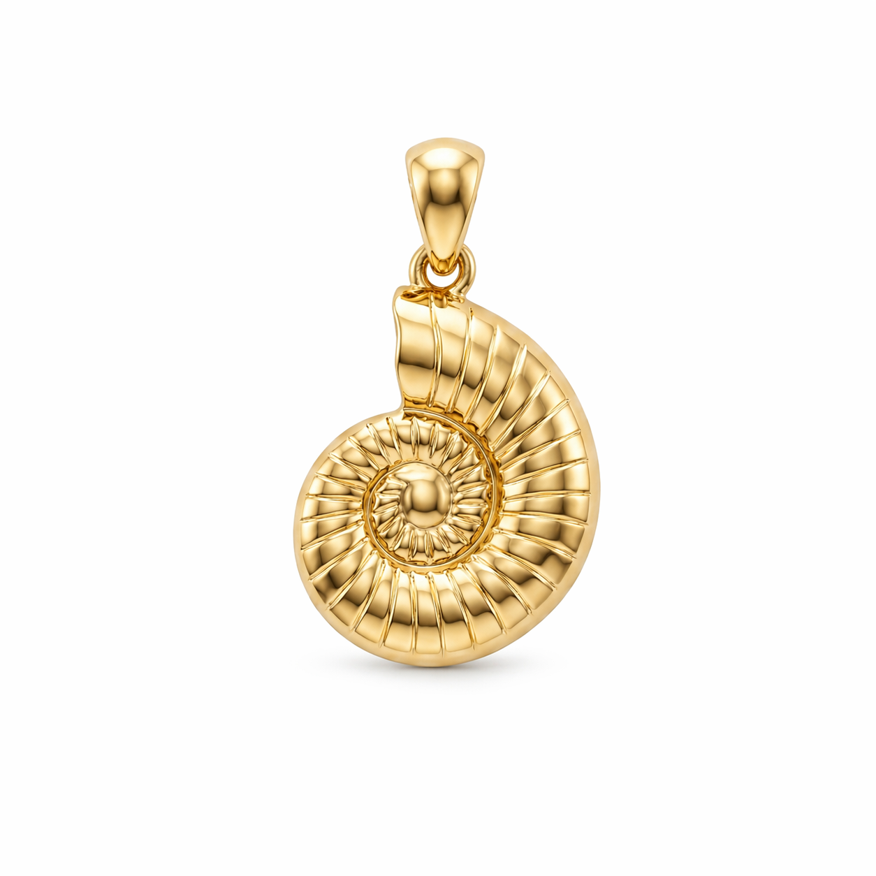Coastal Nautilus pendant — N