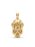 Rose Crown Skull pendant — N