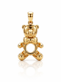 Bear with Hoop pendant — N