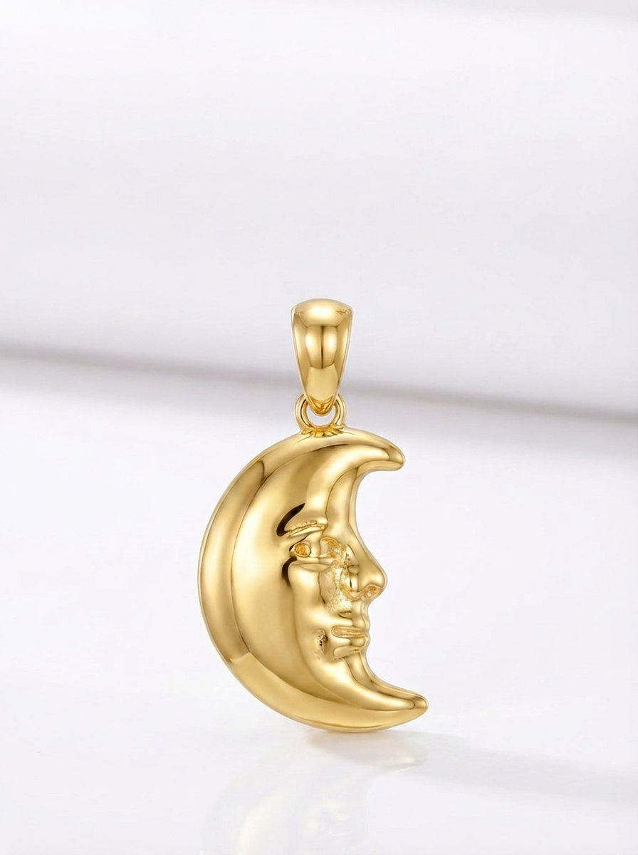 Man in the Moon pendant — N