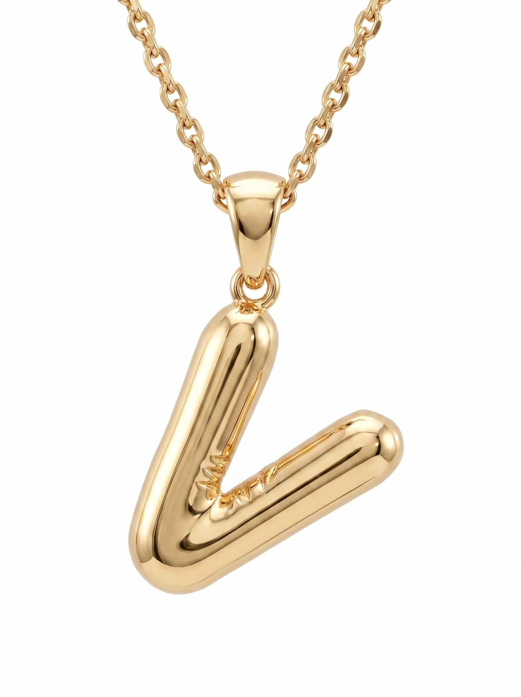 Alphabet Pendant – Letter V