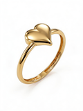 Happy Little Bear Gold Ring