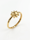 Radiant Star Gold Ring