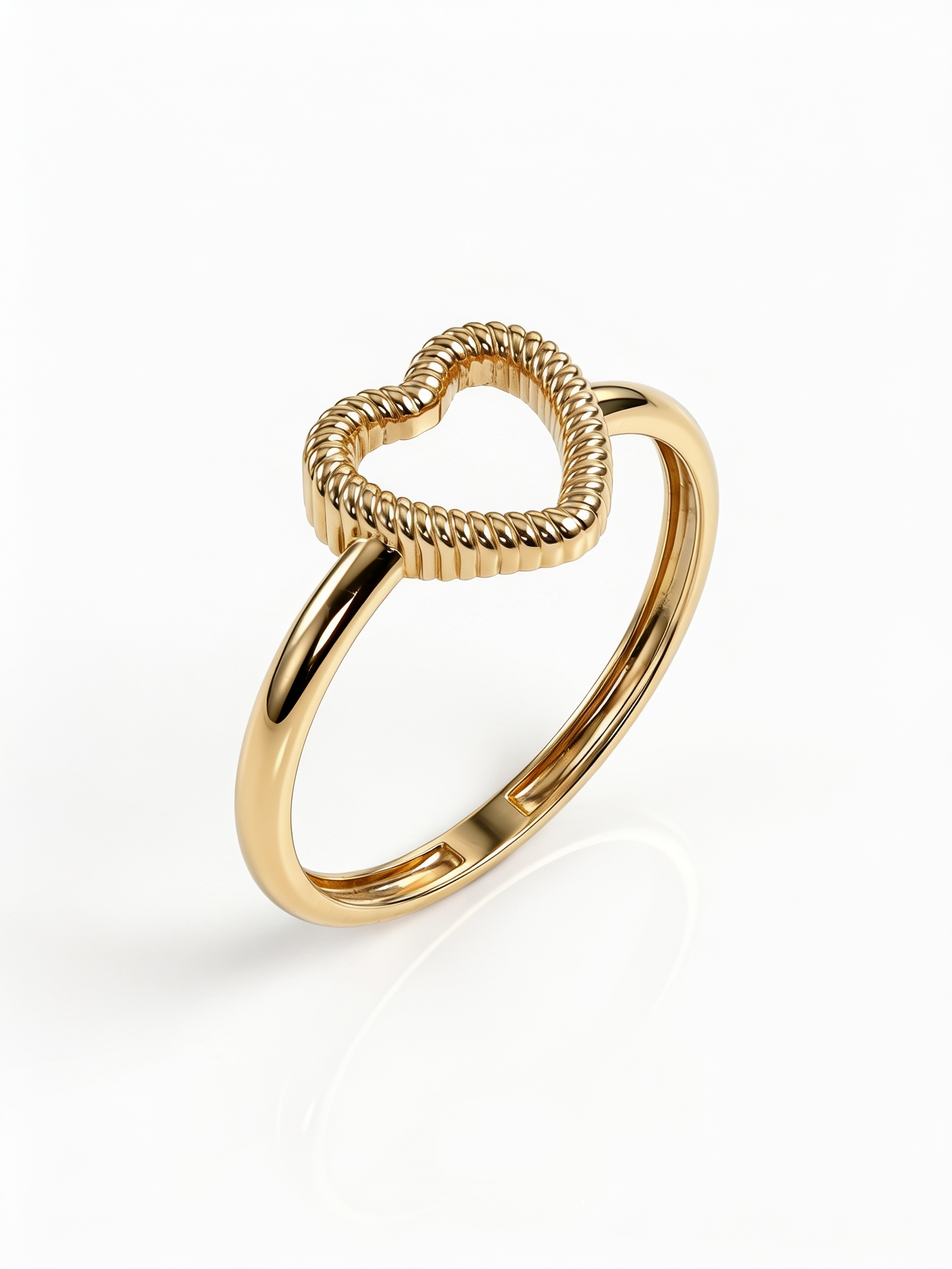 Swimming Koi Fish Gold Ring