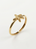 Heart in Hands Gold Ring