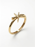 Blooming Tulip Gold Ring