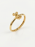 Leaf Clover Gold Ring