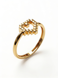 Dancing Starfish Gold Ring