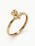 Standing Gummy Bear Gold Ring