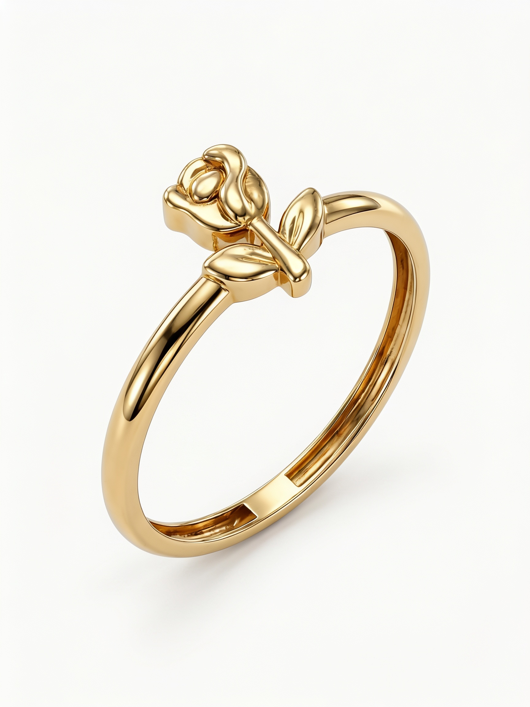 Standing Gummy Bear Gold Ring
