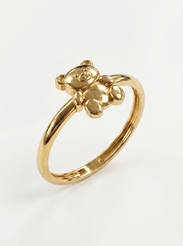 Honeycomb Turtle Gold Ring